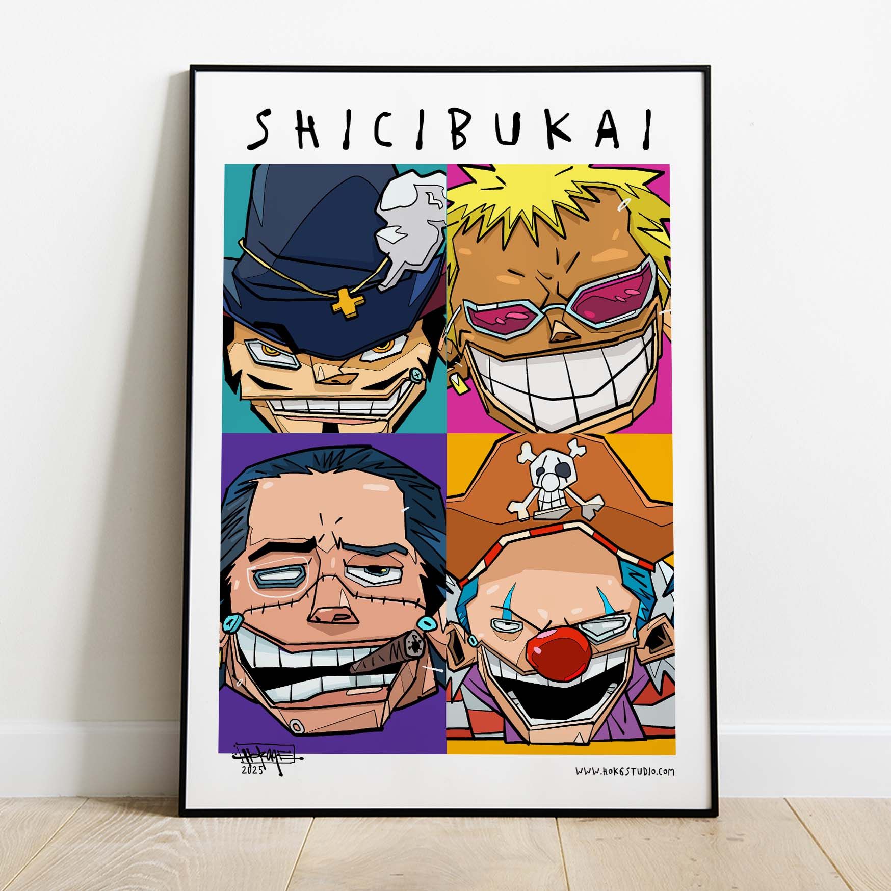 One Piece Art Print Frameblock Poster by Arief Hadinata