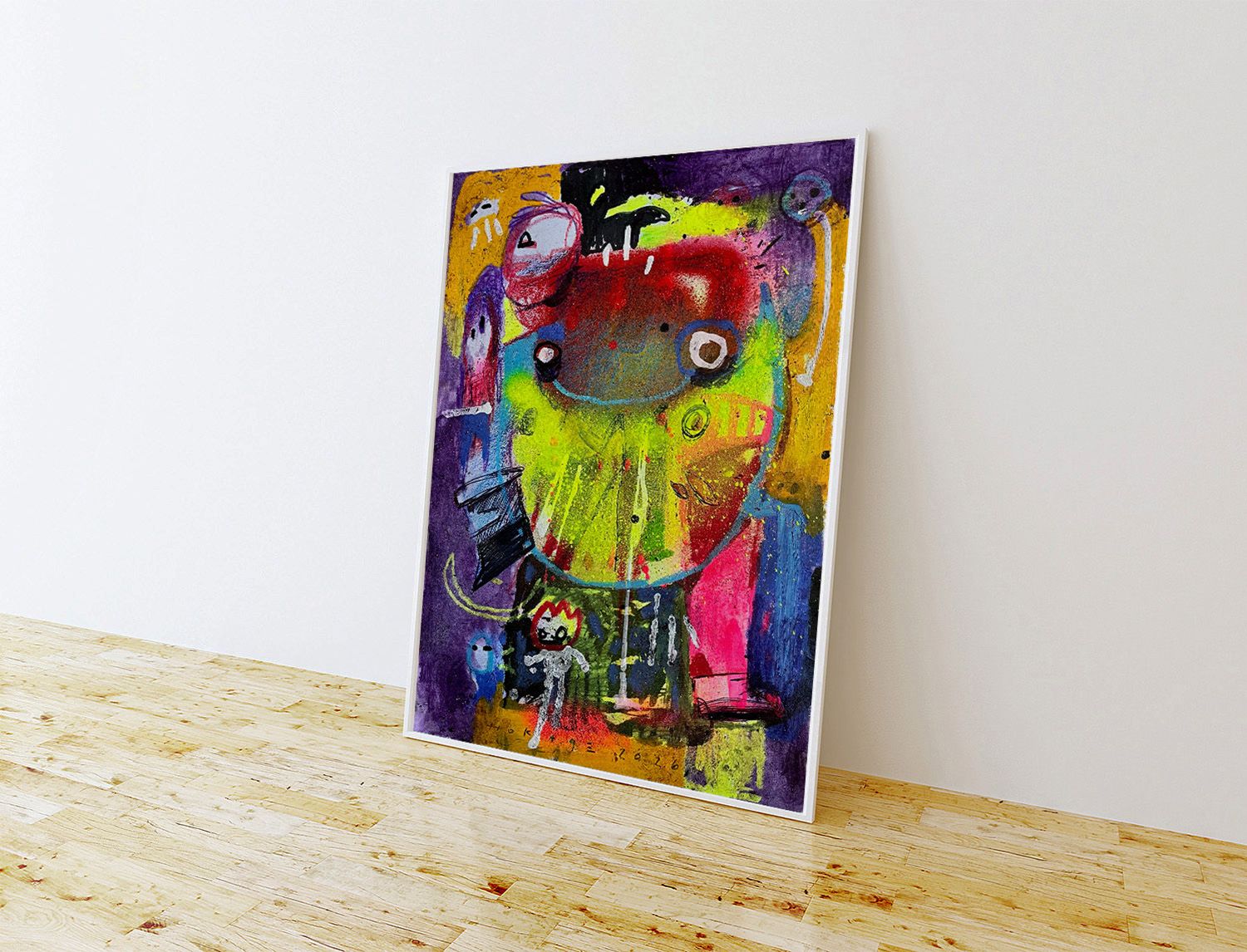 BREAK THE LOOPS EXHIBITION ART PRINT