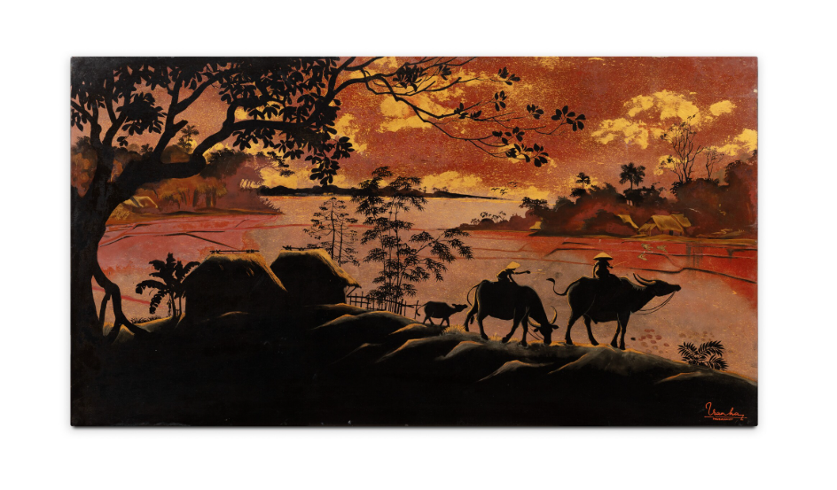 Jejak Kampung di Atas Lak: “Return to the Village” Karya Tran Van Ha di Lelang Sotheby’s