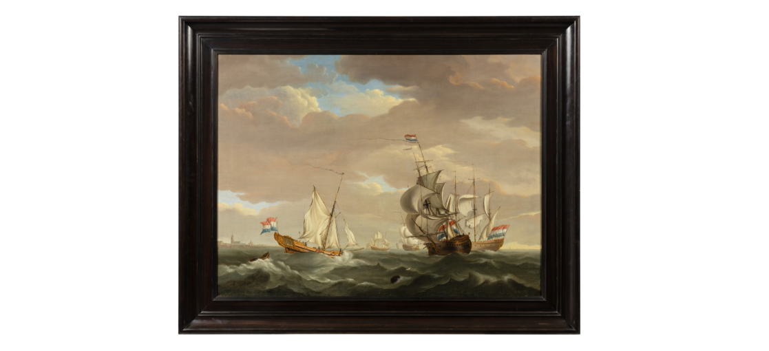 Romantika Maritim Belanda: Karya Martinus Schouman di Panggung Lelang Sotheby’s